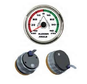 12 - 24 V 85mm Dümen Açı Göstergesi - 1
