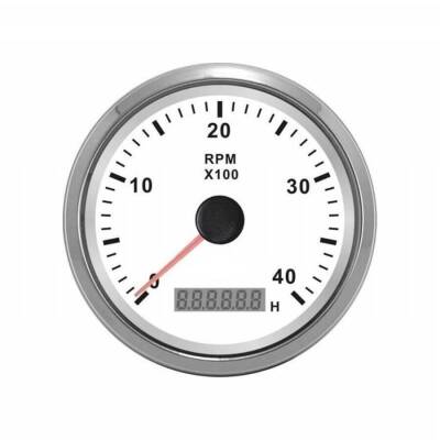4000 RPM 12 - 24 V Devir ve Zaman Saati Göstergesi - 1
