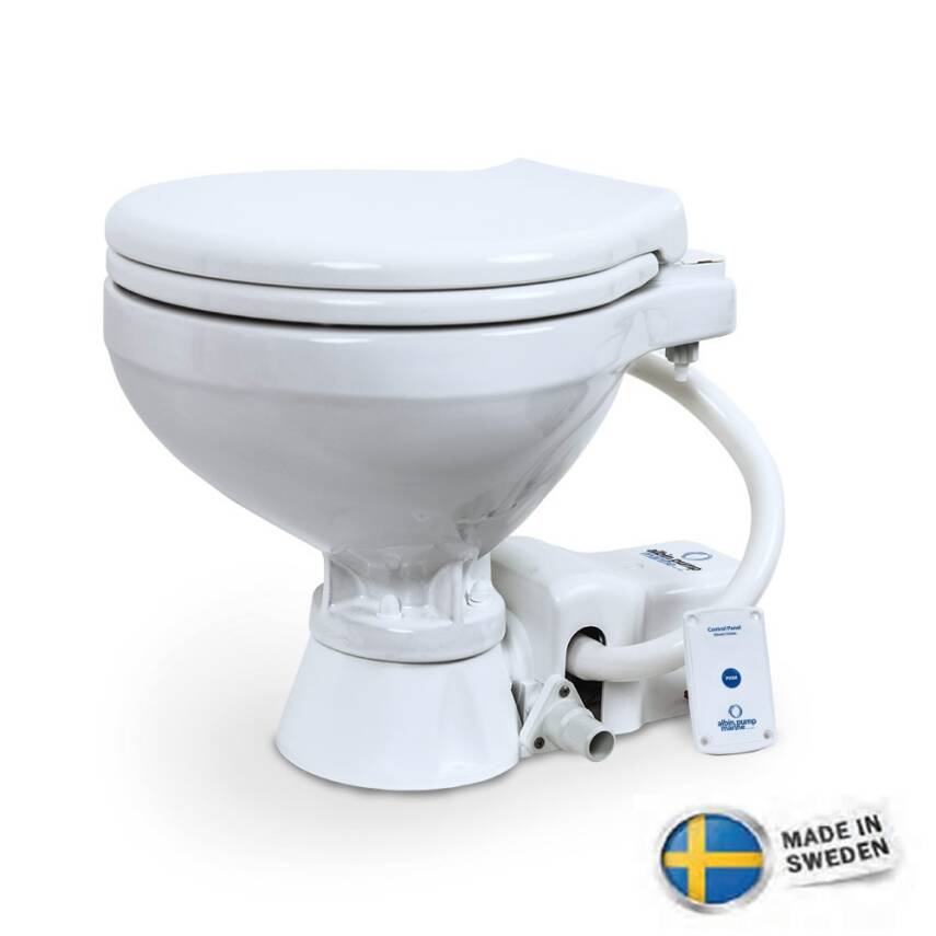 Albin Pump Elektrikli 12 V Büyük Taş Tuvalet - 1
