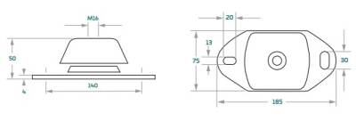 AQUADRIVE Titreşim Takozları - 3