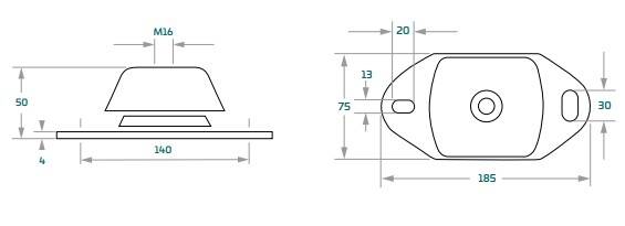 AQUADRIVE Titreşim Takozları - 3
