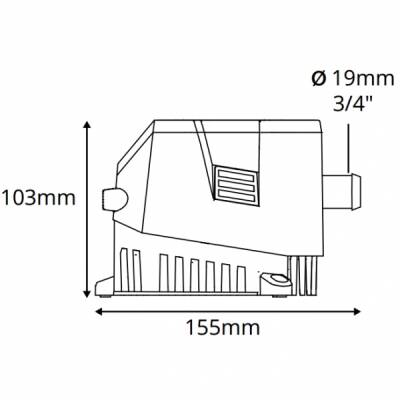 Attwood Sahara Mk2 Sintine Pompası - 2