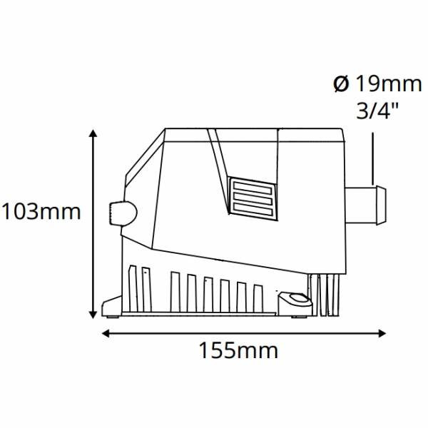 Attwood Sahara Mk2 Sintine Pompası - 2