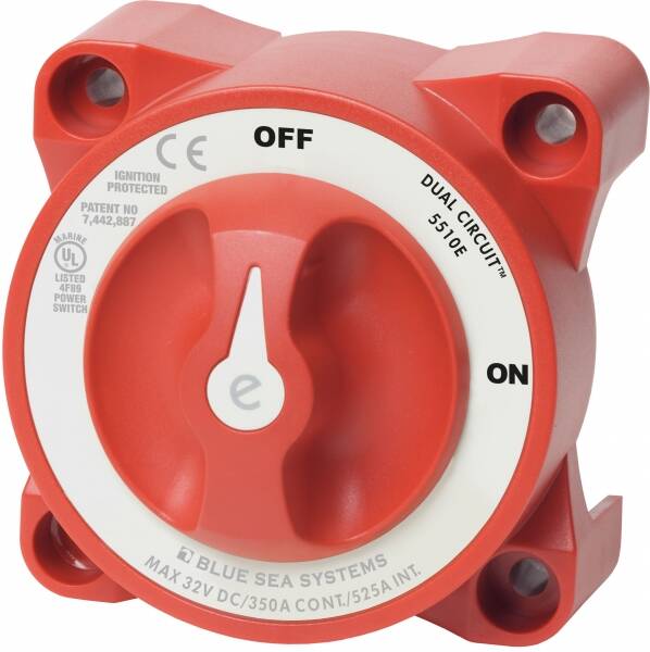 Blue Sea Systems e-Serisi Dual Circuit Devre Kesici - 1