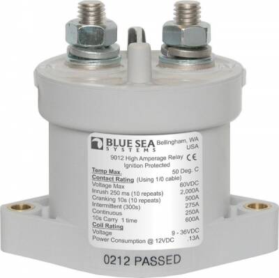Blue Sea Systems L Serisi Solenoid Switch - 1