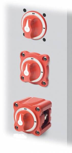 Blue Sea Systems M-Serisi Dual Circuit Plus ™Akü Şalteri - 2