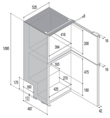 Buzdolabı/Dondurucu Model DP150i - 3