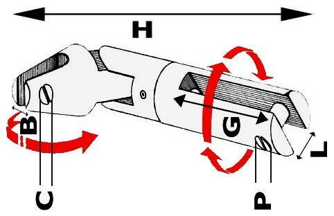 Çıpa Konnektörü Mafsallı 8/10 mm - 2