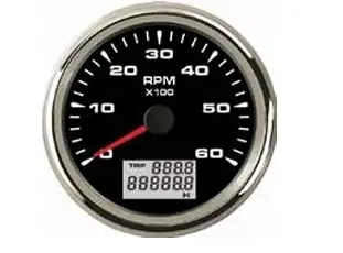 Devir Göstergesi Siyah 6000 Rpm Ø 85mm - 1