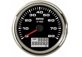 Devir Göstergesi Siyah 8000 Rpm Ø 85mm - 1