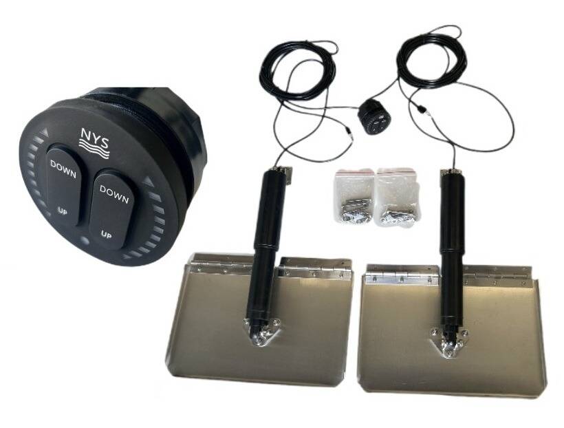 ELEKTRİKLİ FLAP TAKIM 12 V (8-11 MT ARASI TEKNELER İÇİN ) - 1