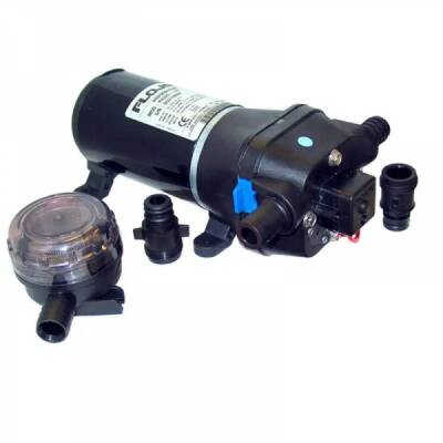 Flojet Quad II Otomatik Yüksek Performanslı Güverte Yıkama Pompası - 1