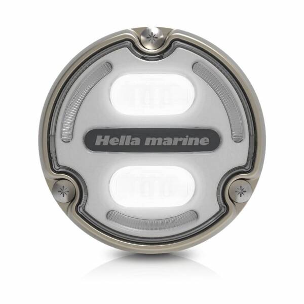 Hella Marine Apelo A2 Bronz Beyaz/Mavi Su Altı Aydınlatma Lambası - 2
