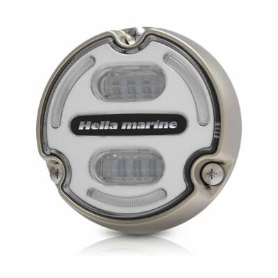 Hella Marine Apelo A2 Bronz Beyaz/Mavi Su Altı Aydınlatma Lambası - 1