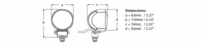 Hella Marine Led Module 70 Mega Beam Güverte Aydınlatma Lambası - 2