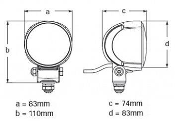 Hella Marine Module 70 Güverte Aydınlatma Lambası - 2