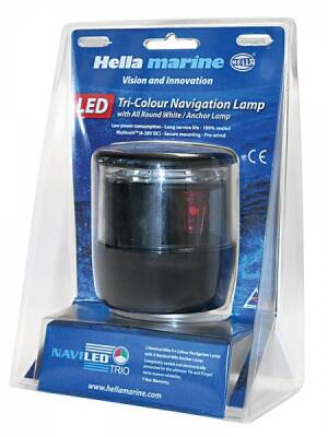 Hella Marine NaviLED Üç Renkli Demir Fenerli Seyir Feneri - 4