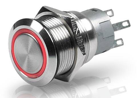 Hella Marine Paslanmaz Çelik Ledli Switch - 1