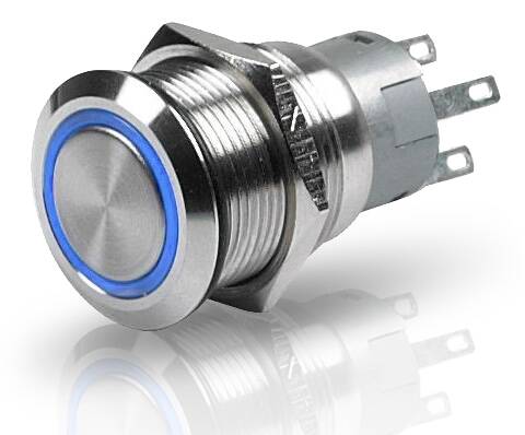 Hella Marine Paslanmaz Çelik Ledli Switch - 1