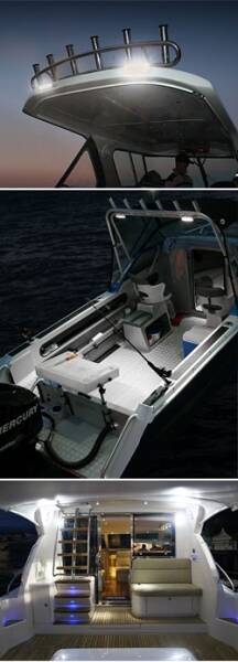 Hella Marine Sea Hawk XL Ledli Güverte Aydınlatma Lambası - 4