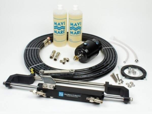 HİDROLİK DİREKSİYON SİSTEMİ KOMPLE KİT 150 HP KADAR OLAN DIŞTAN TAKMA MOTORLAR İÇİN - 1