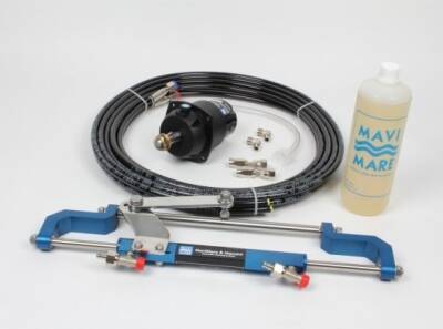 HİDROLİK DİREKSİYON SİSTEMİ KOMPLE KİT 80 HP KADAR OLAN DIŞTAN TAKMA MOTORLAR İÇİN - 1