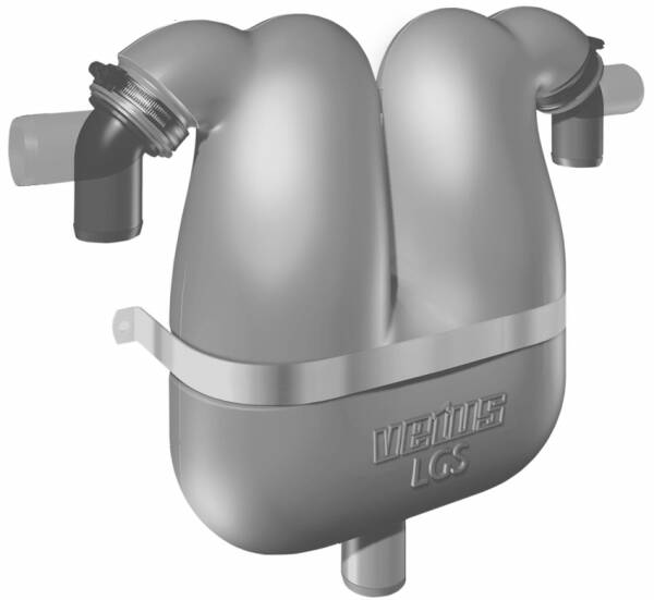 Jeneratör Egzoz Gaz/Su Ayırıcısı - 1