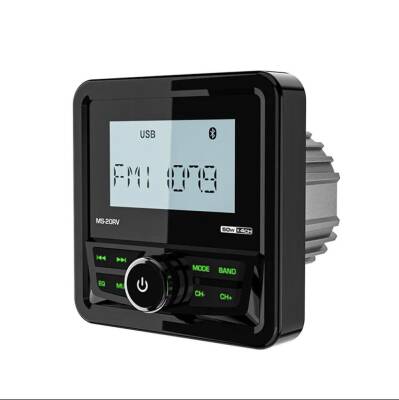 Kare USB Girişli Bluetoothlu Marine Teyp - 3