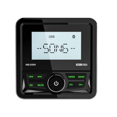 Kare USB Girişli Bluetoothlu Marine Teyp - 