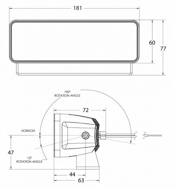 Lumitec Maxillume h60 Güverte Aydınlatma Lambası - 2