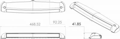 Lumitec Razor Led Bar - 3