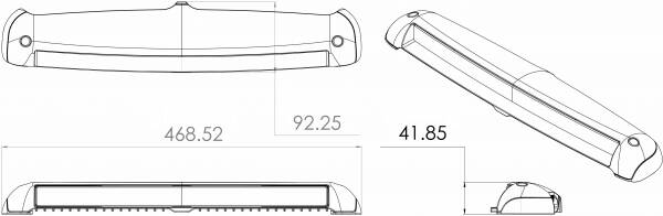 Lumitec Razor Led Bar - 3
