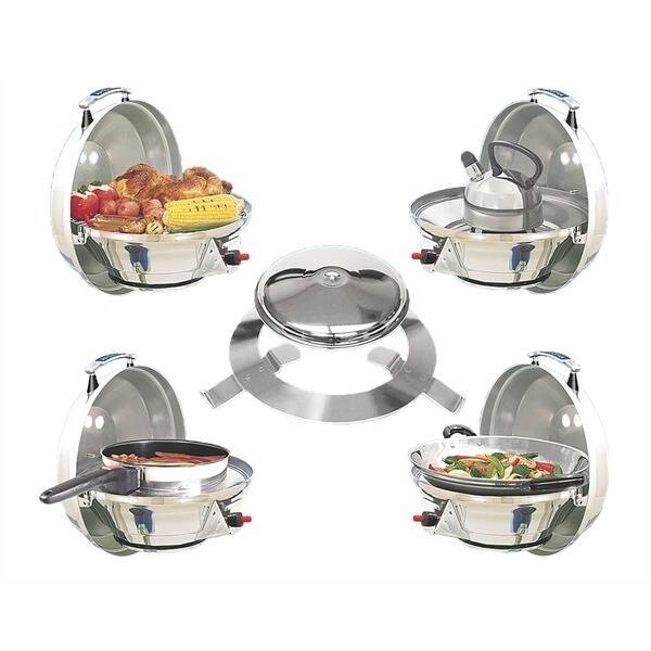 Magma Marine Kettle® 2 Gazlı Ocak/Mangal Kombinasyonu - 5
