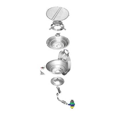 Magma Marine Kettle® 2 Gazlı Ocak/Mangal Kombinasyonu - 4