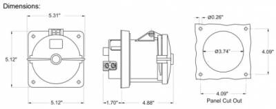 Marinco 100 Amper Priz - 2