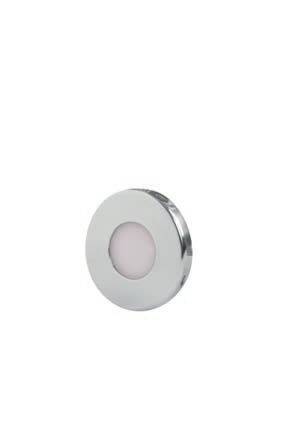 MERDİVEN LAMBASI YUVARLAK KROM 52 MM (GÜN IŞIĞI) - 1