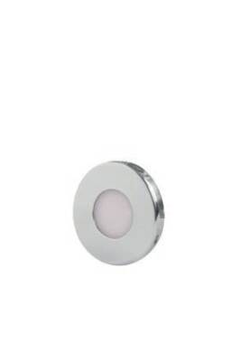 MERDİVEN LAMBASI YUVARLAK KROM 52 MM ( MAVİ ) - 1