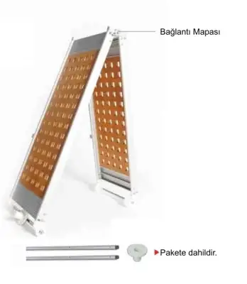 Pasarella Ahşap Basamaklı - Katlanır - 1