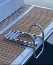 Platform Üstü Teleskopik Krom Merdiven - 2