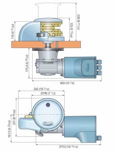 Quick REGAL Tambursuz Model 24V 2000 Watt 10 mm - 4