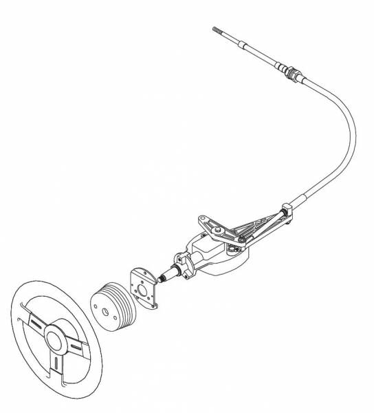 Seastar SB39452P Jet Boat Bezel - 2