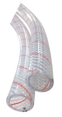 Shields Polyester Takviyeli Şeffaf PVC Hortum - 1