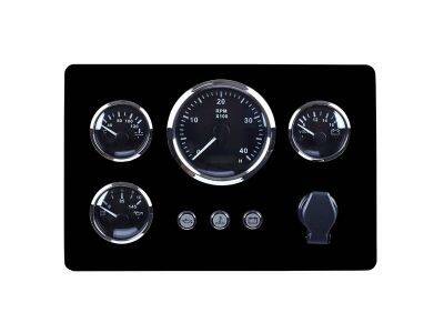 Siyah Motor Gösterge Paneli - 1