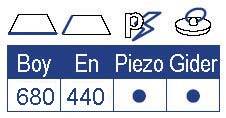 Smev 8323 Serisi Eviyeli Üç Gözlü Gazlı Ocak - 2
