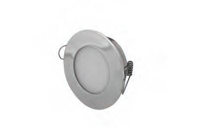 TAVAN LAMBASI GÖMME KROM DÜZ 83 MM 10-30 (GÜN IŞIĞI) - 1