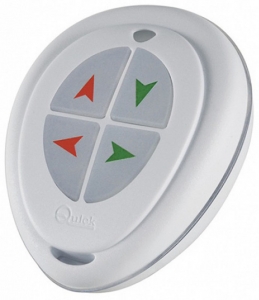Quick P04+ Kablosuz uzaktan kumanda el ünitesi. Cep tipi