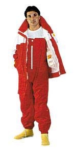 Profesyonel yağmurluk salopet, model Giraglia. Polyester kumaşı ile su ve rüzgar geçirmez. 