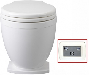 Jabsco Lite Flush elektrikli marin tuvalet