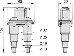 Vetus Air Vent Hortumlu - 2