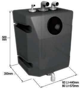 Vetus Dik Montaj Pis Su Tankı - 2